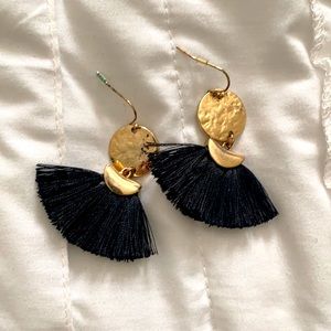 Long tassel earrings